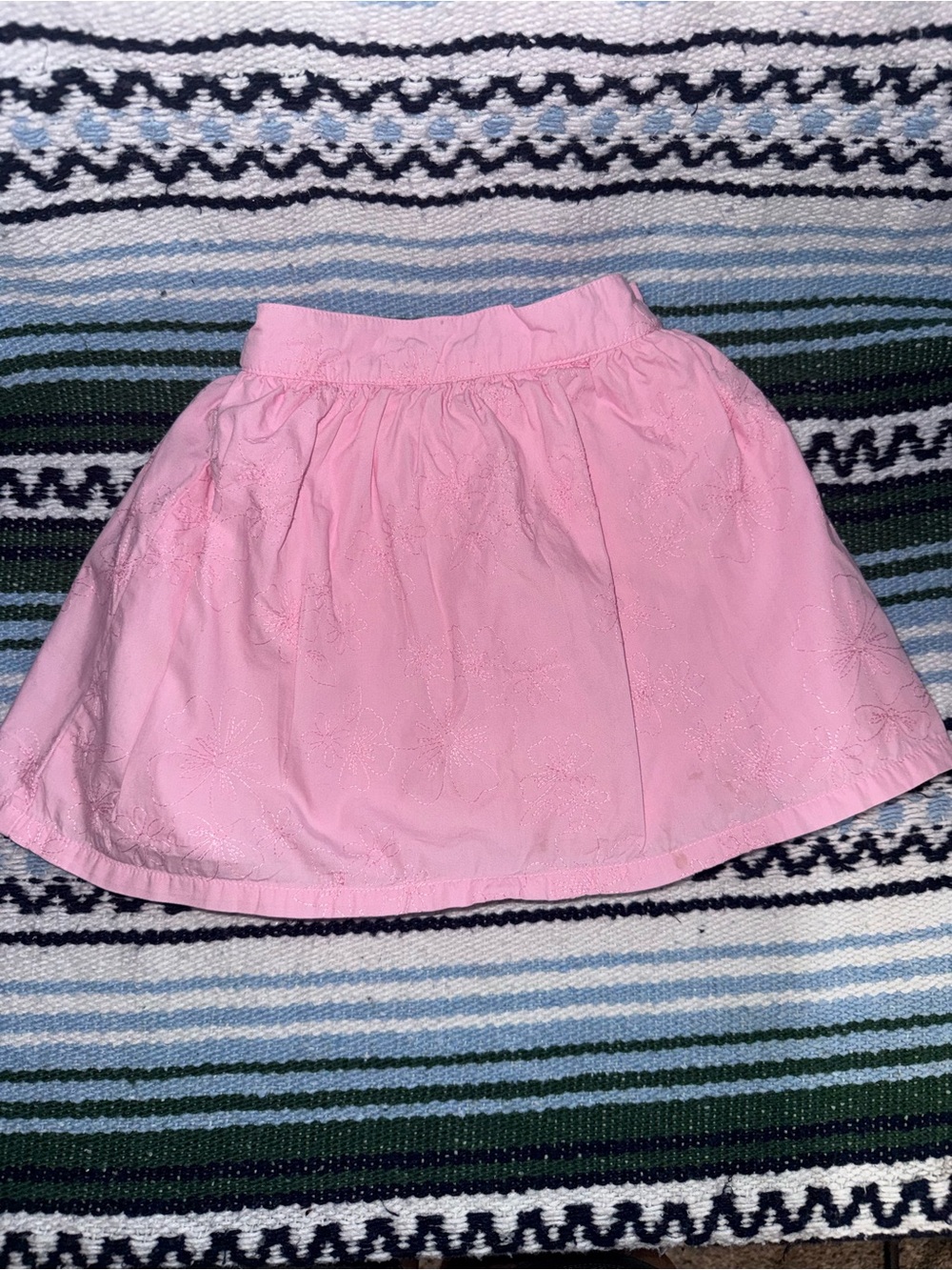 Carter's Light Pink Embroidered Girls' Skirt